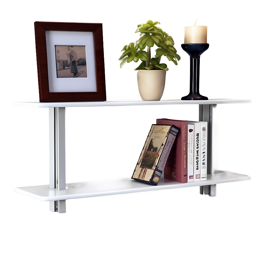 Sleek Modern Wall Shelf Png Nxb