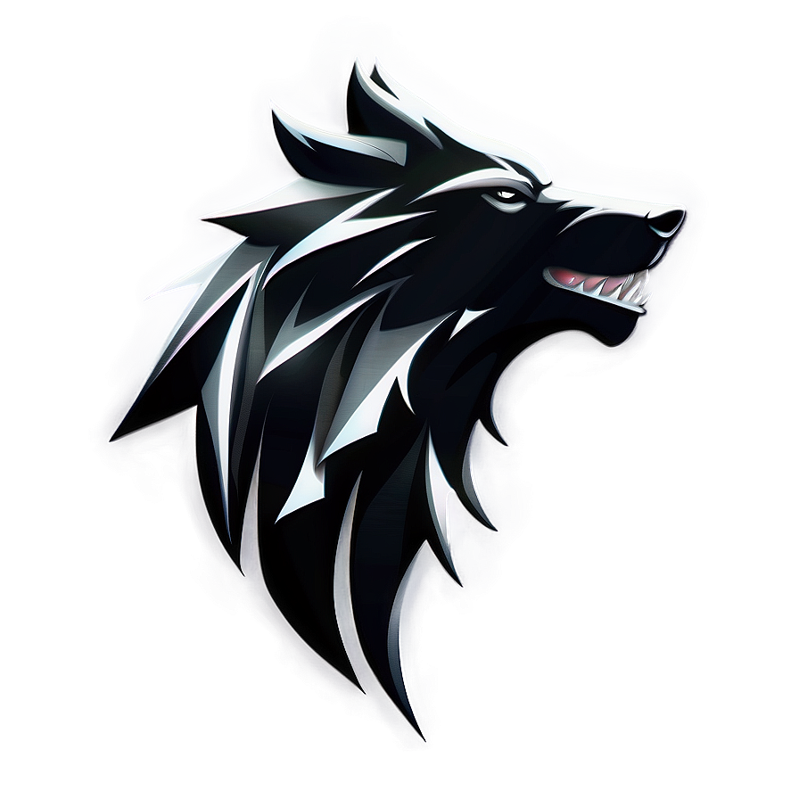 Sleek Modern Wolf Logo Png 8