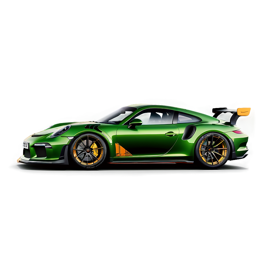 Sleek Porsche 911 Gt3 Rs Exterior Png Mah