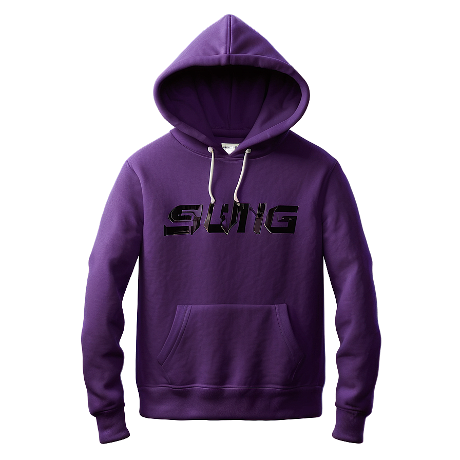 Sleek Purple Hoodie Artwork Png Uqk43