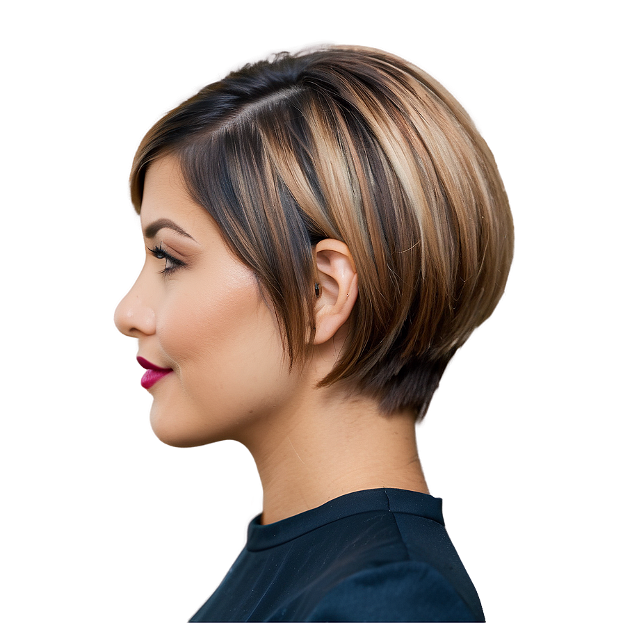 Sleek Short Hairdo Png Aii41