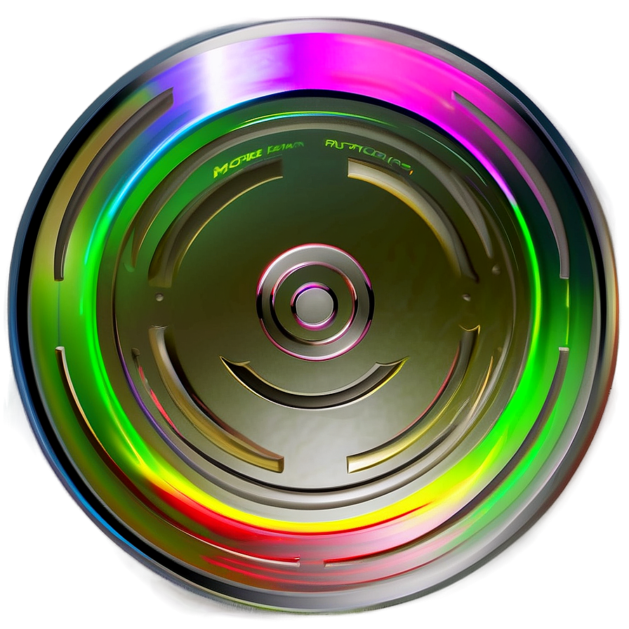 Sleek Silver Disc Png 06132024