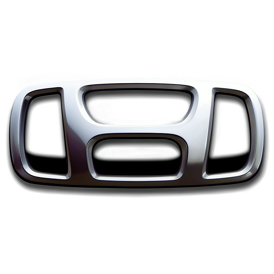 Sleek Silver Honda Logo Png Psq24