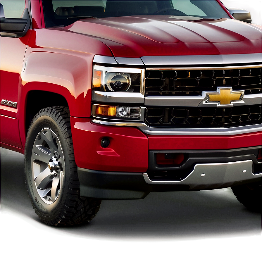 Sleek Silverado Pickup Png 60