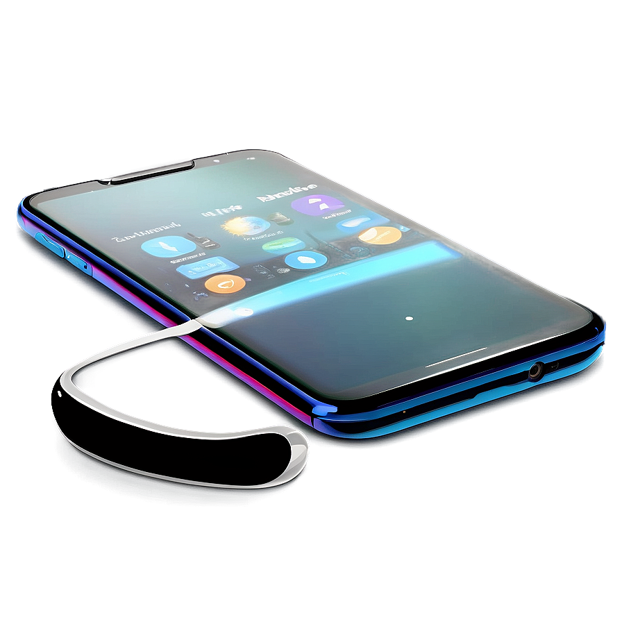 Sleek Smartphone Design PNG kcr2 PNG with transparent background