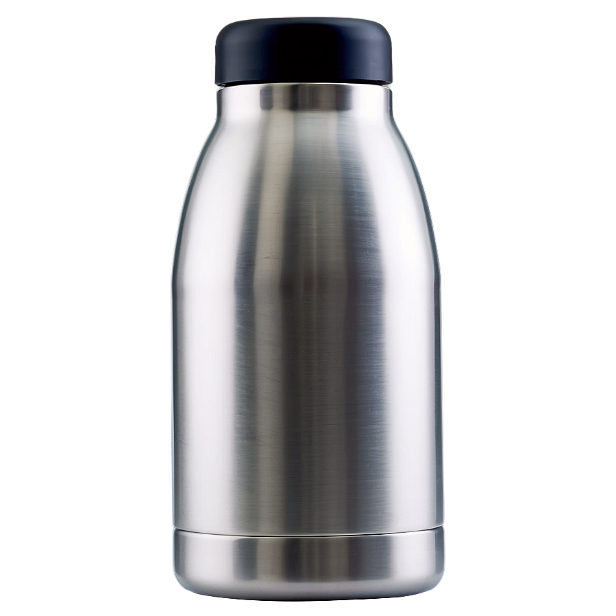 Sleek Stainless Steel Water Flask Png Mga50