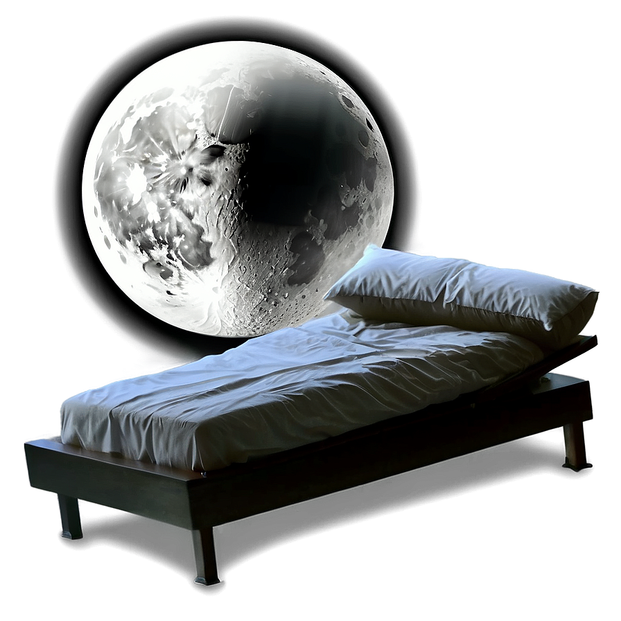 Sleep on Moon PNG uhg65 PNG with transparent background