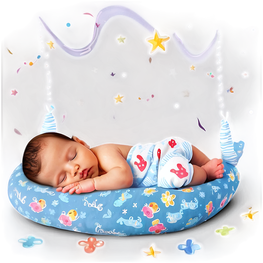 Sleeping Baby PNG 05232024 PNG with transparent background