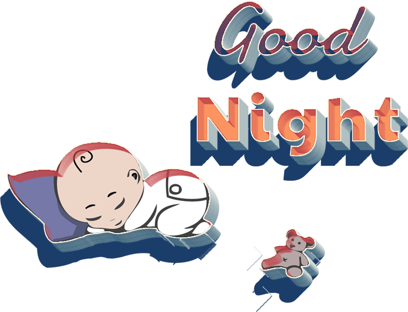 Good Night Png Clipart - Good Night Hd Png, Transparent Png PNG with transparent background