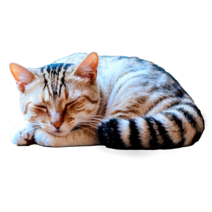 Sleeping Cat PNG 39 PNG with transparent background