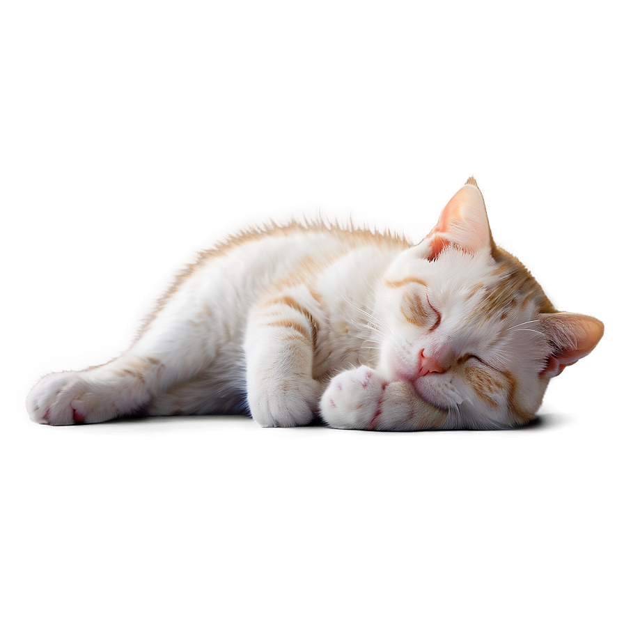 Sleeping Cat PNG 46 PNG with transparent background