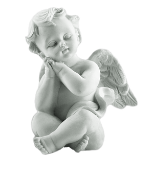 Sleeping Cherub Statue