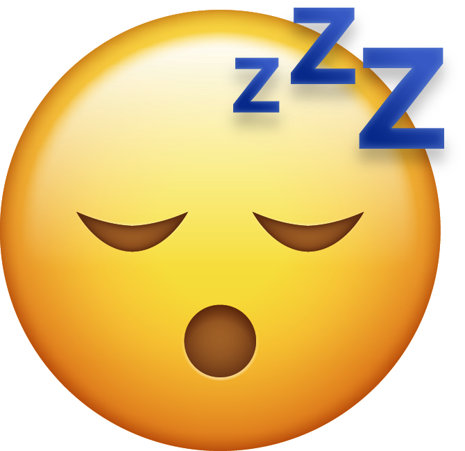 Excited Clipart Emoticon - Sleepy Emoji Transparent Background, HD Png Download PNG with transparent background