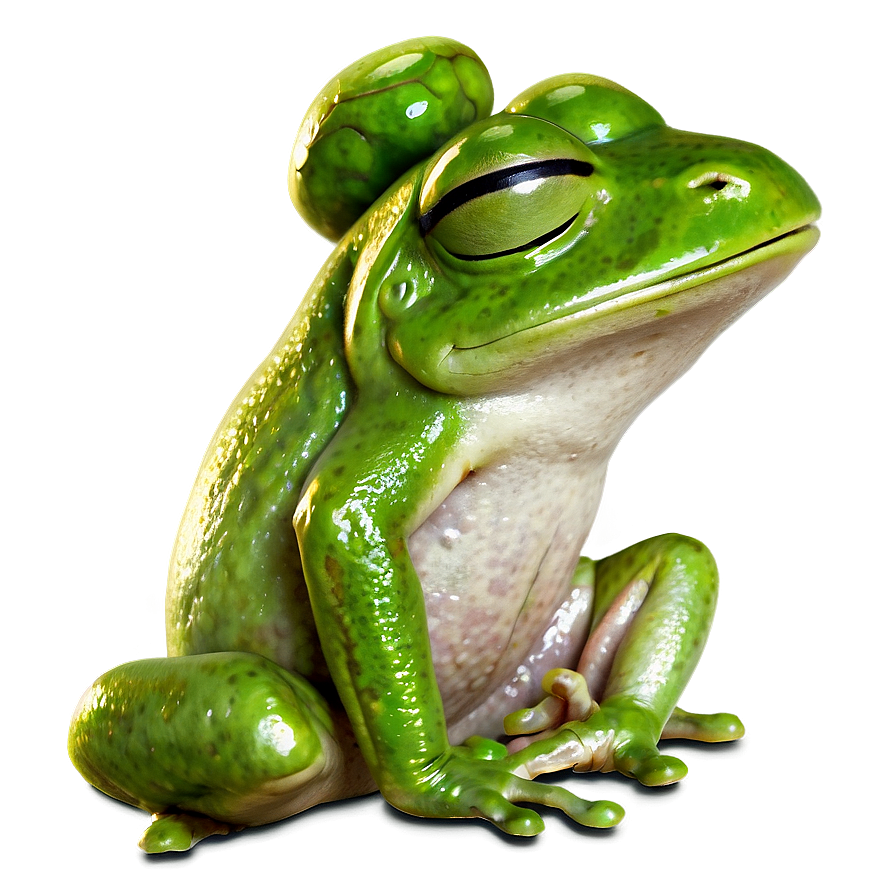 Sleeping Frog Png 05232024