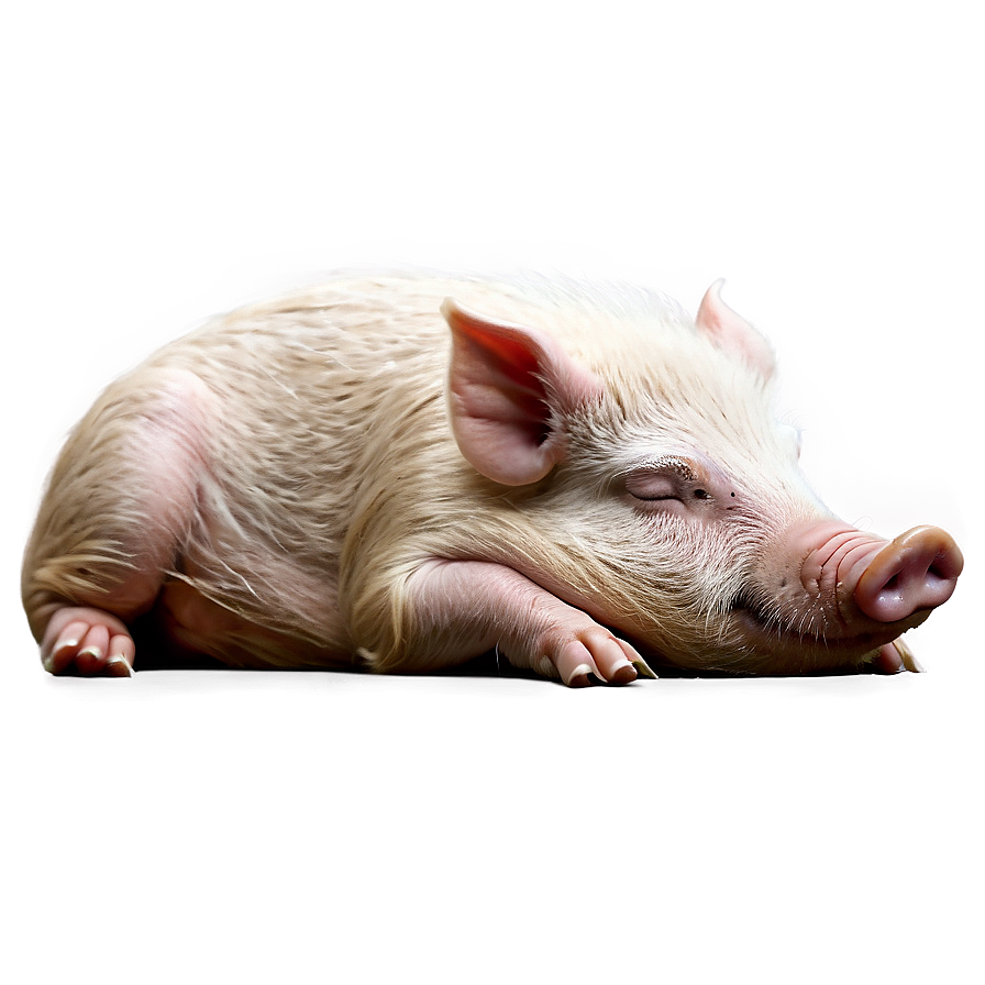 Sleeping Hog Png 79