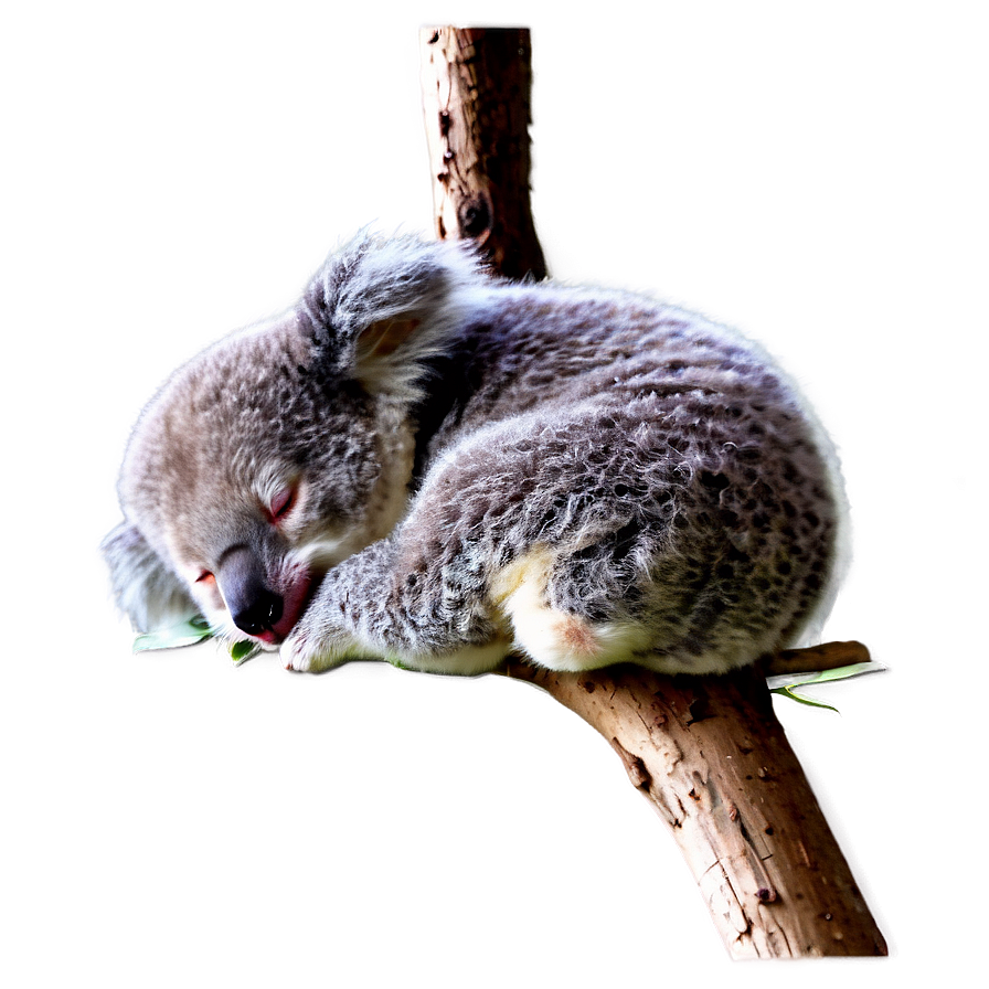 Sleeping Koala Png 05232024