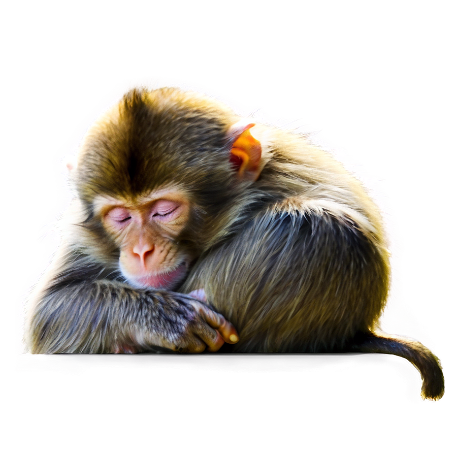 Sleeping Monkey Png Qcx11