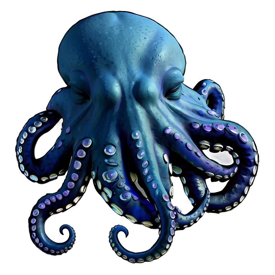 Sleeping Octopus Png 12