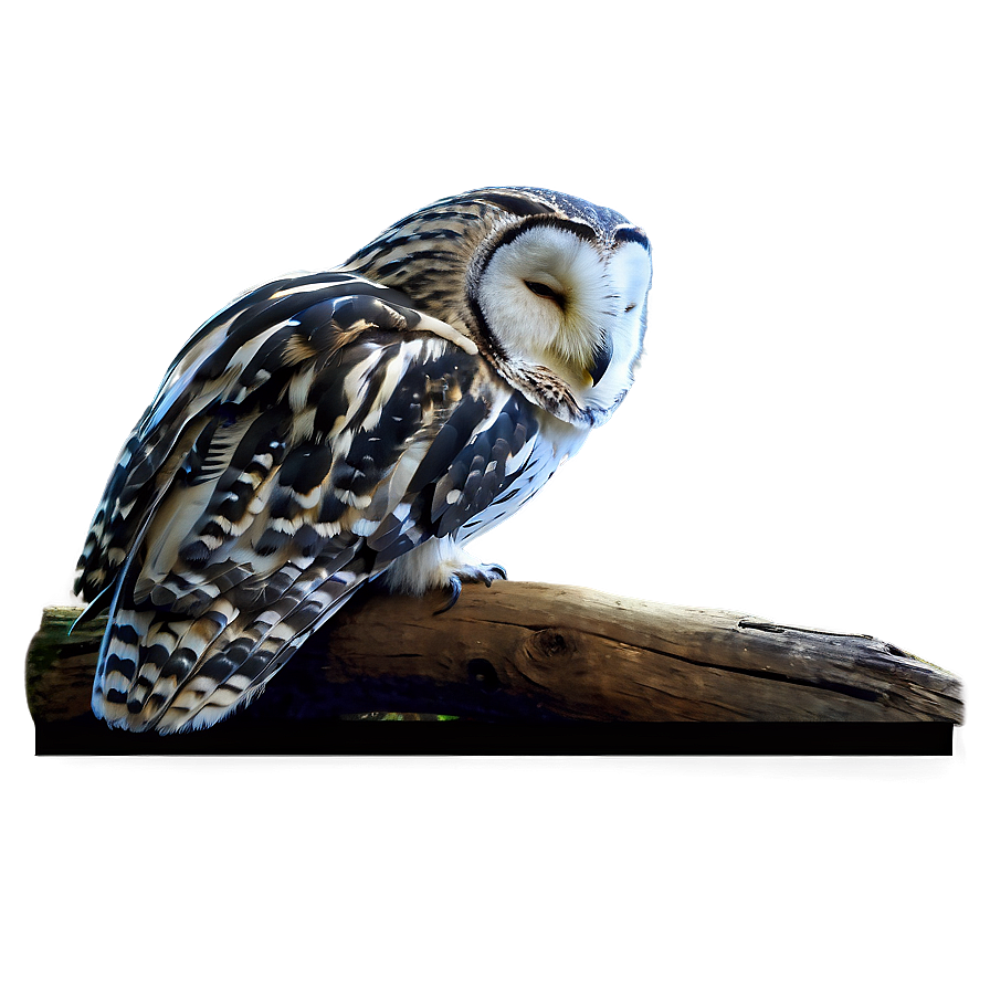 Sleeping Owl PNG keb PNG with transparent background