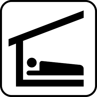 Sleeping_ Person_ Symbol PNG with transparent background