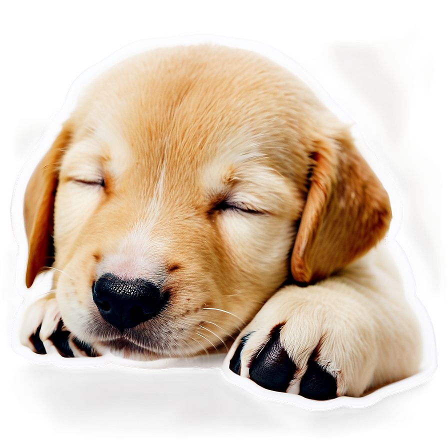 Sleeping Puppy PNG 8 PNG with transparent background