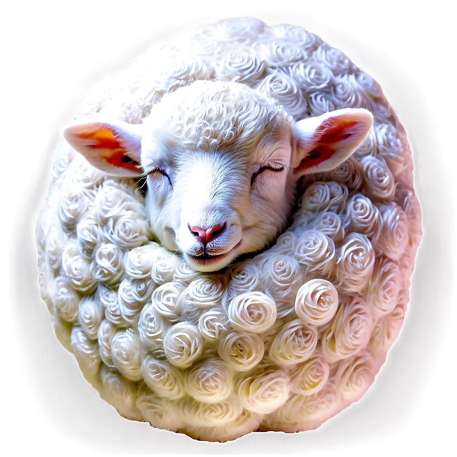 Sleeping Sheep Png 27