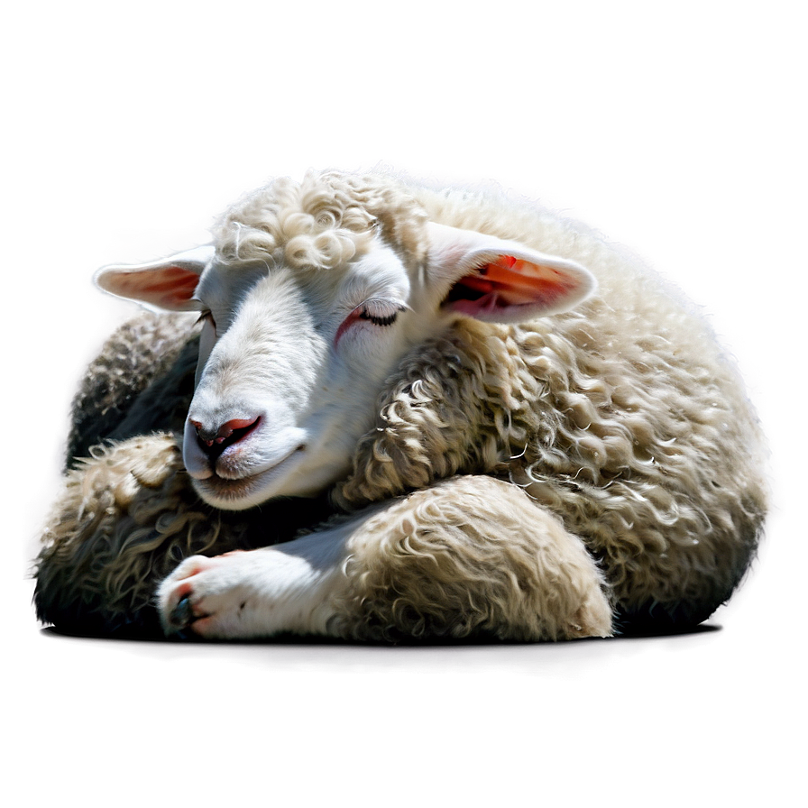 Sleeping Sheep Png 84