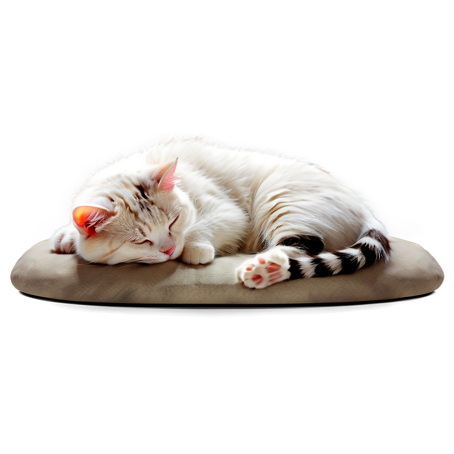 Sleepy Cat Cartoon Png 85