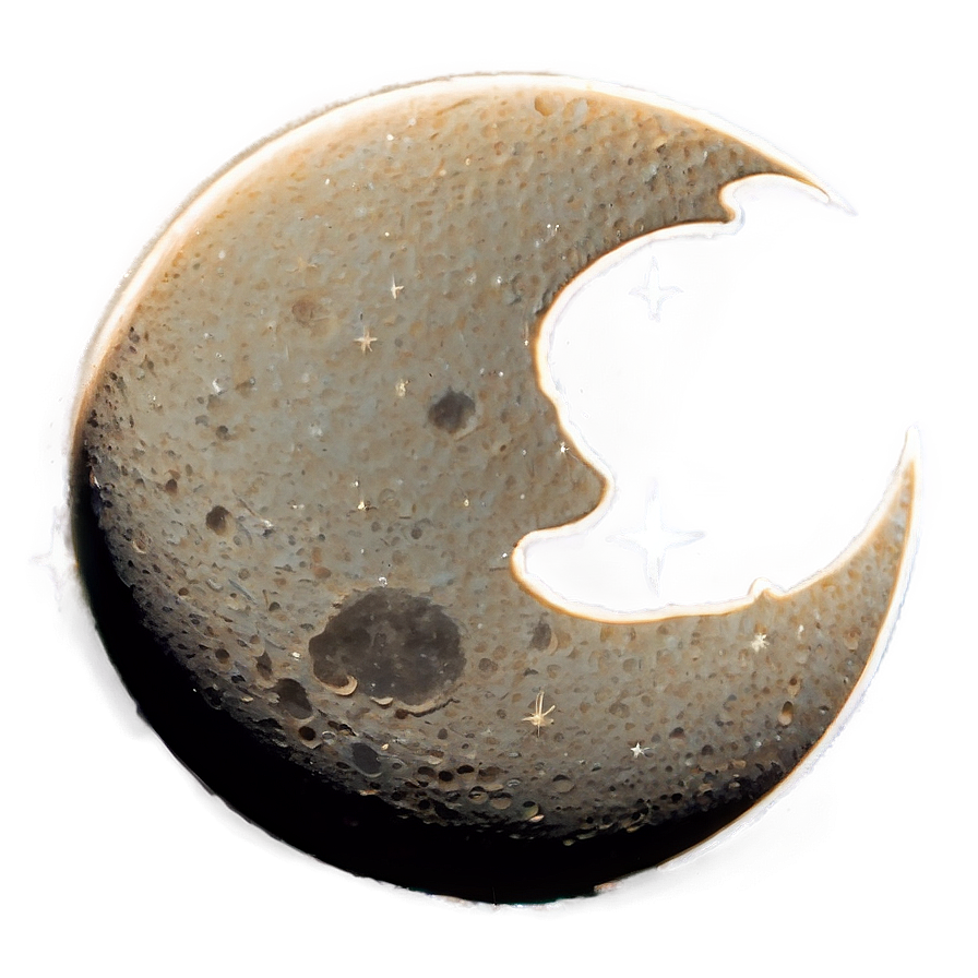 Sleepy Moon PNG 05232024 PNG with transparent background