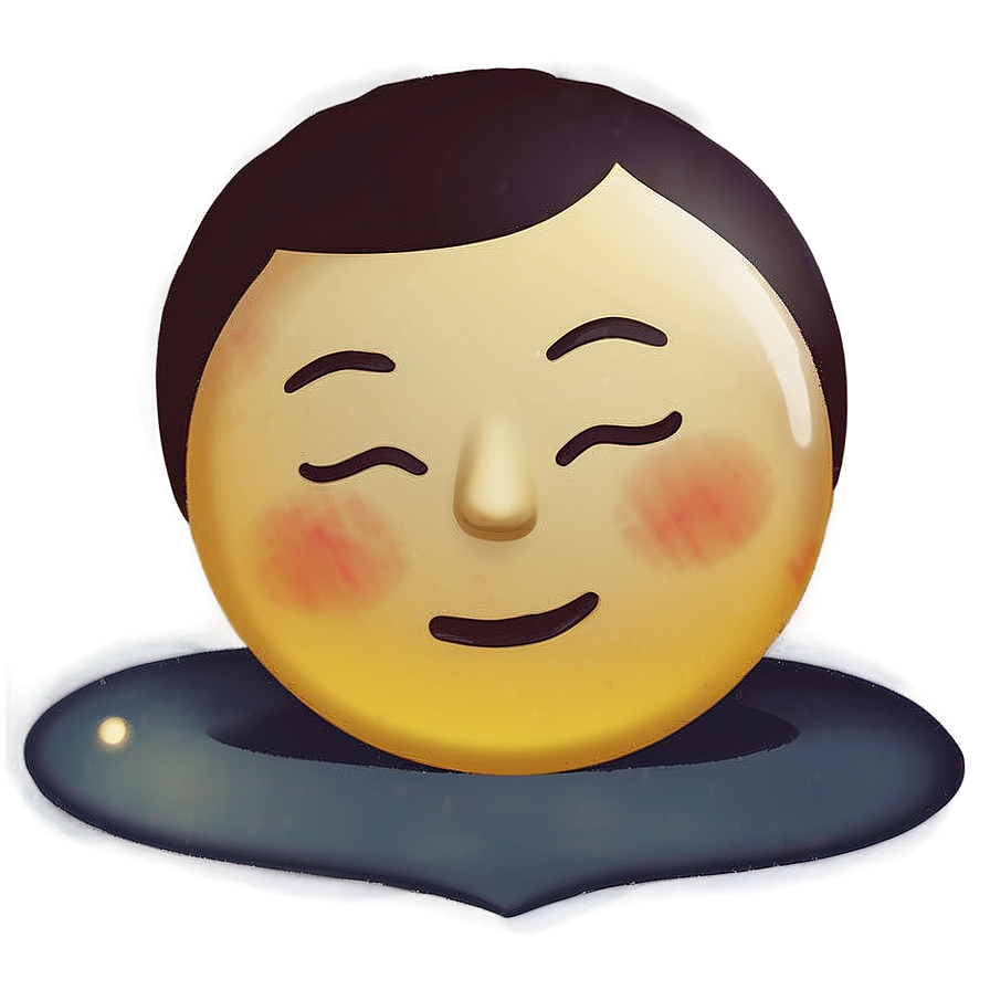 Sleepy Night Emoji Png Glh