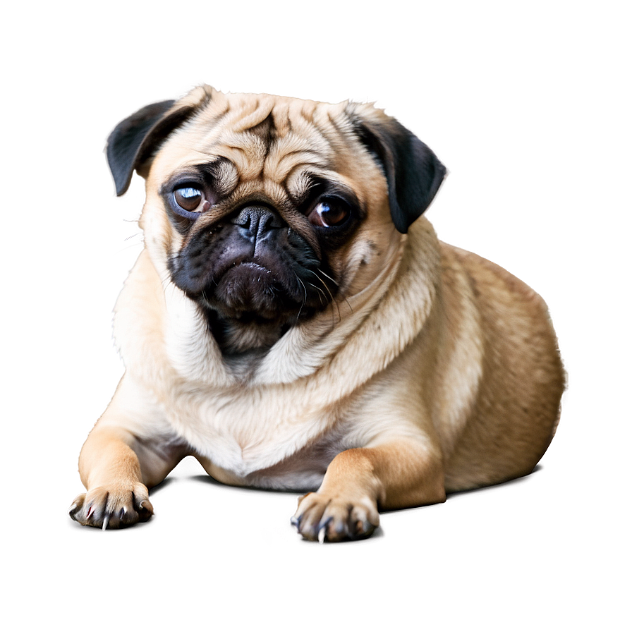 Sleepy Pug Png 05232024