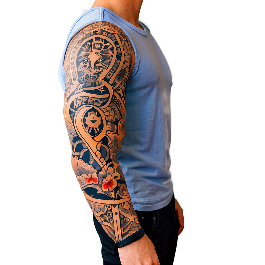 Sleeve Tattoo Clipart Png 88