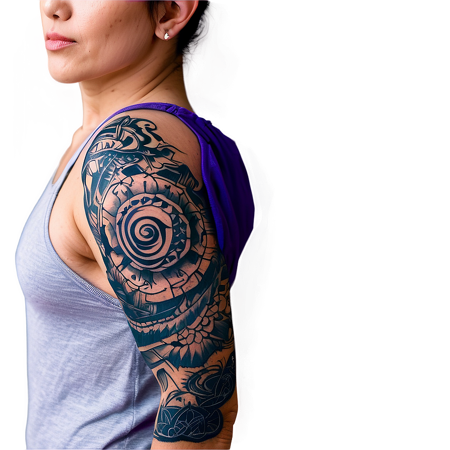 Sleeve Tattoo Mockup Png Ylg71