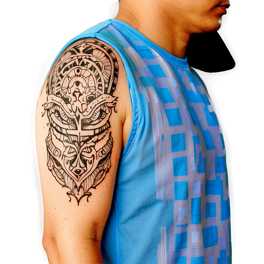 Sleeve Tattoo Outlines Png 56