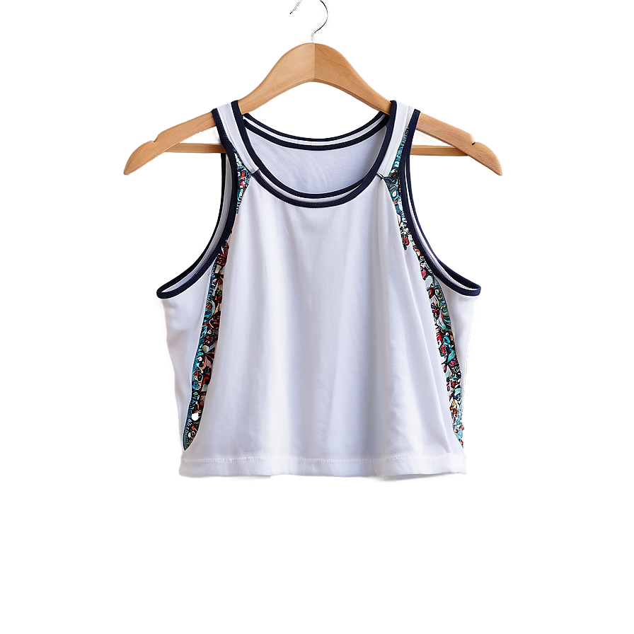 Sleeveless Crop Top Png Uet