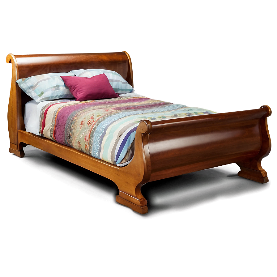 Sleigh Bed Design Png Xcn47