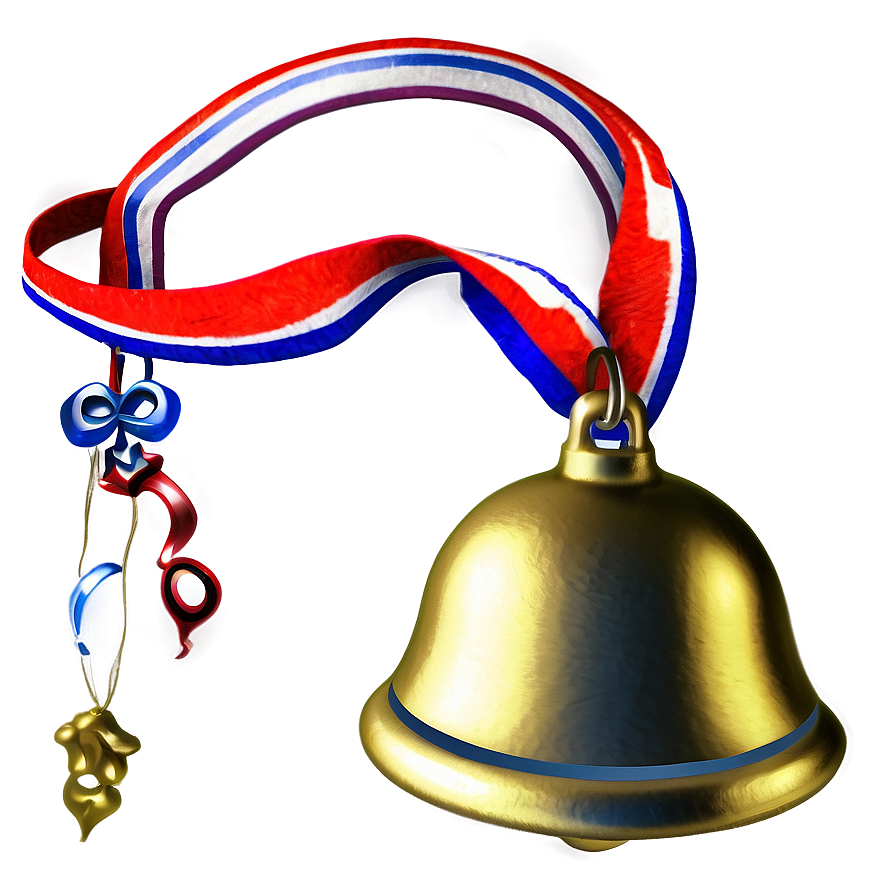 Sleigh Bell Gold Png Tgk