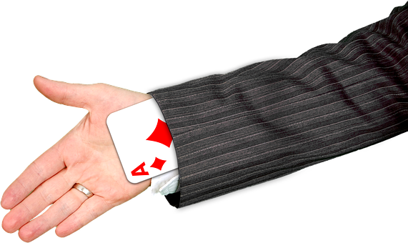 Sleightof Hand Magic Trick PNG with transparent background