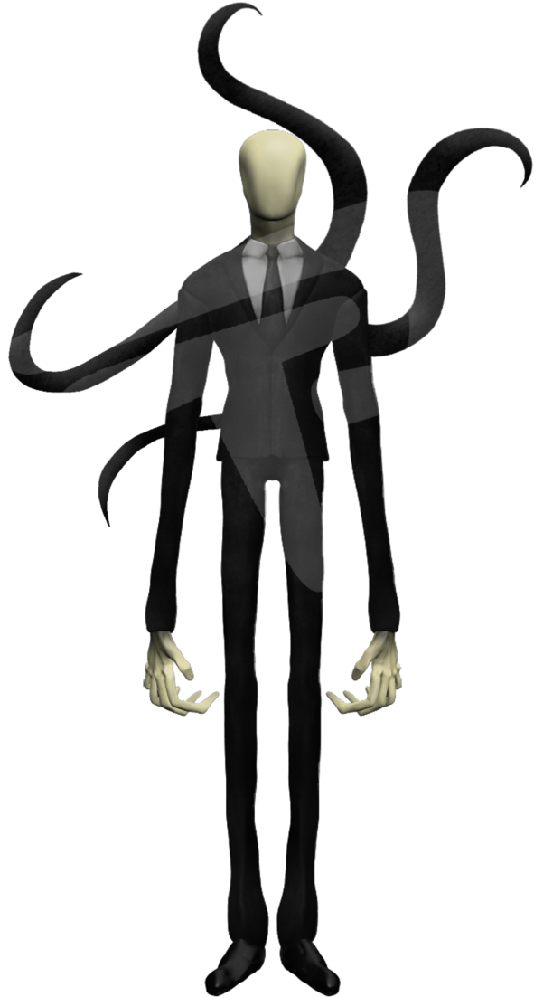 The Eight Pages Slender Man Stabbing Slender - Slender Man Transparent Background, HD Png Download PNG with transparent background
