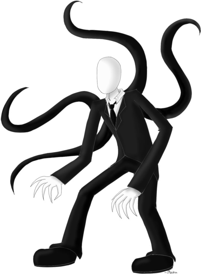 Slender Man Illustration