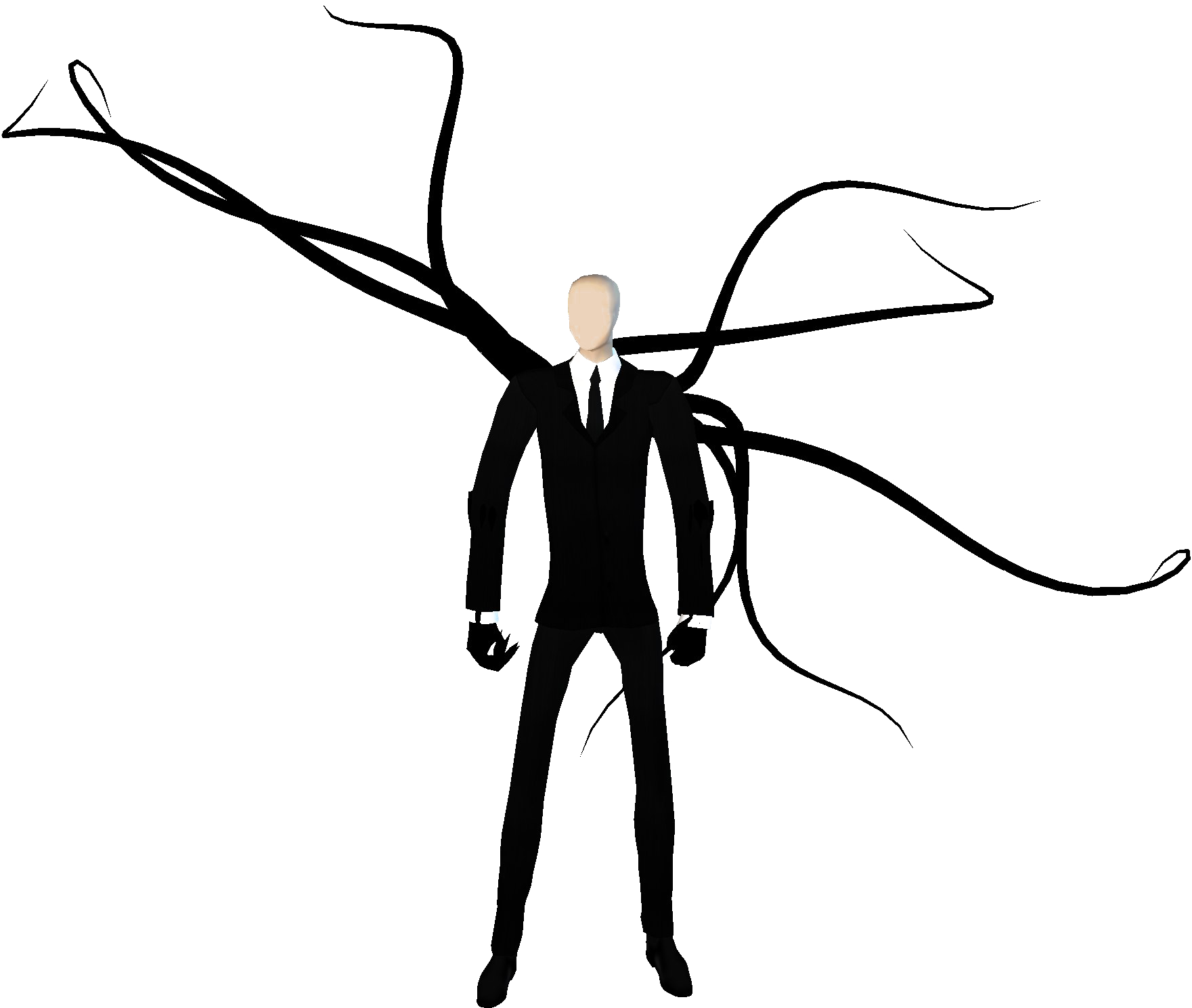 Slender Man Png -slender Man Png Transparent Image - Slender Man No Background, Png Download PNG with transparent background