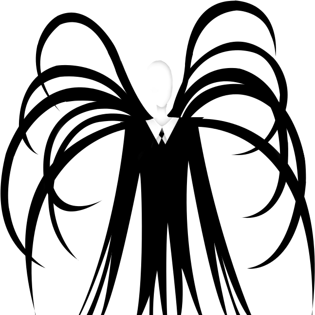 Slender Man Png - Слендер На Белом Фоне, Transparent Png PNG with transparent background