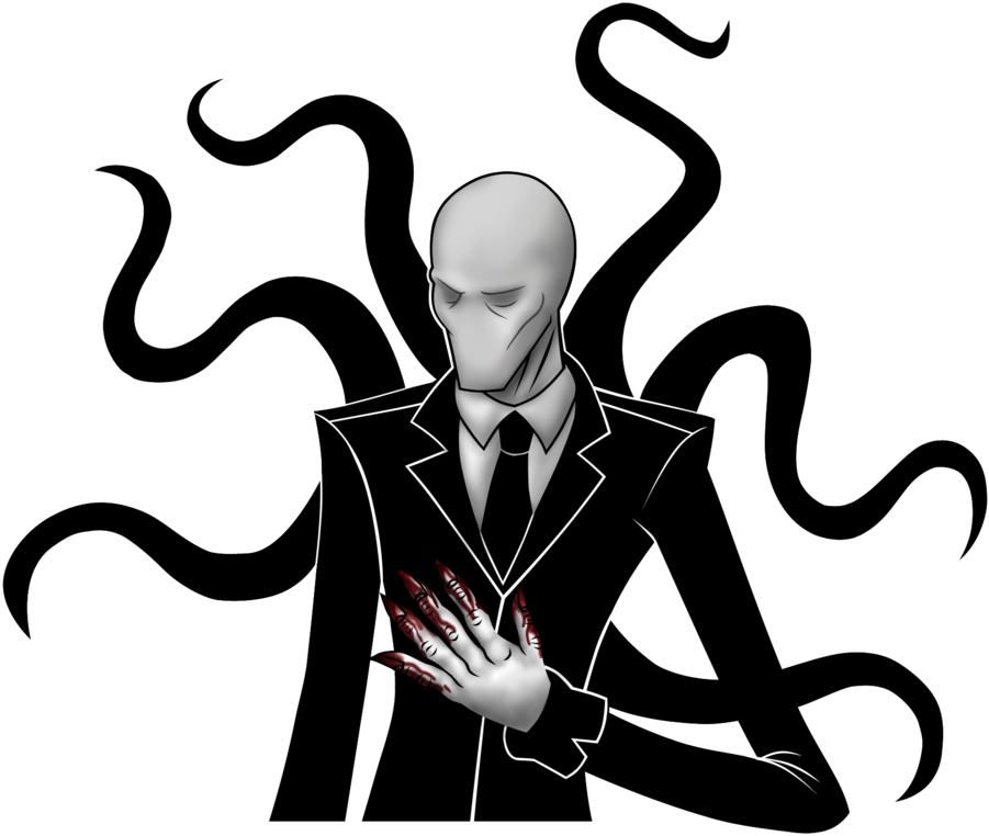 Slender Man Illustration