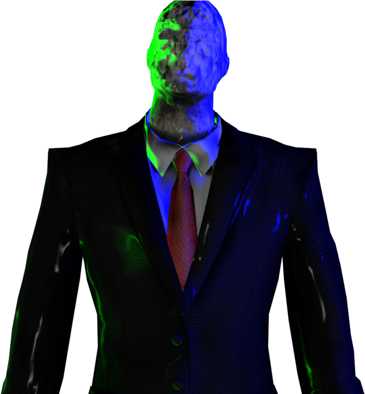 Slender Man In Suit