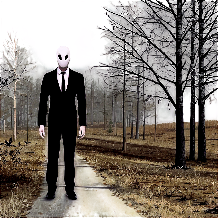 Slender Man Stalking Png Jfd