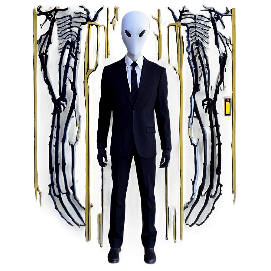 Slender Man Urban Legend Png Adk65