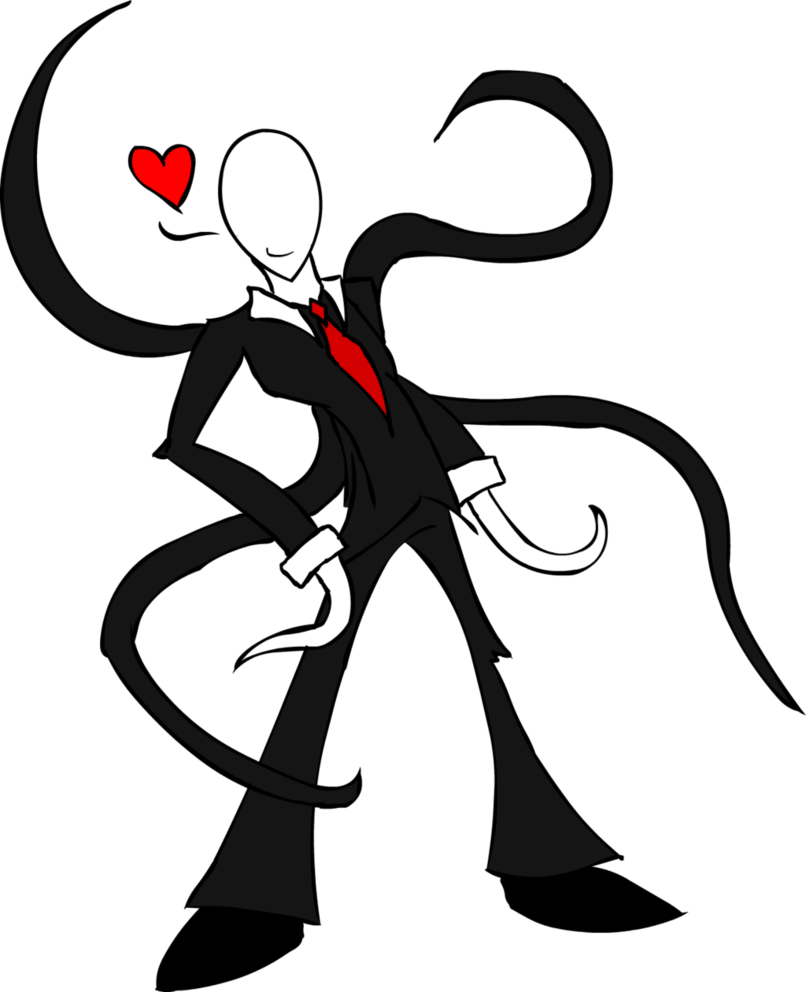 Slender Man With Heart