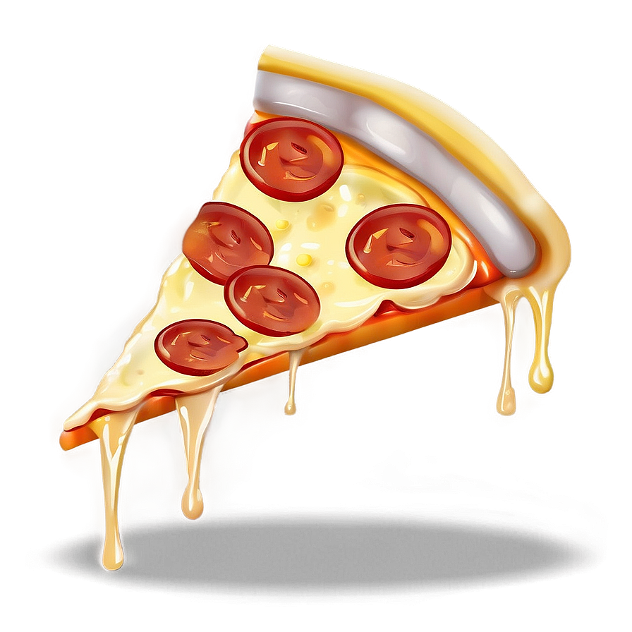 Slice Of Pizza Cartoon Png Hnj84