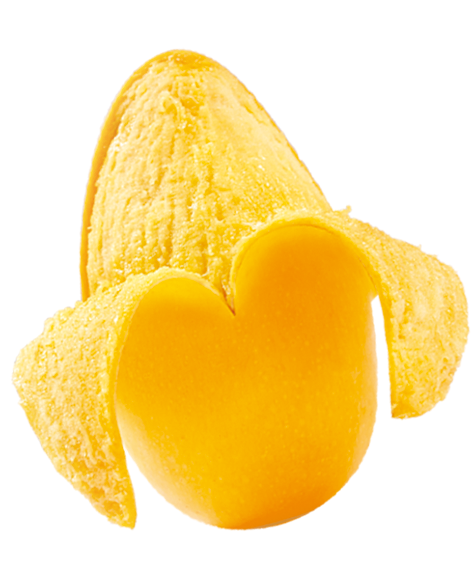 Sliced Mango Transparent Background