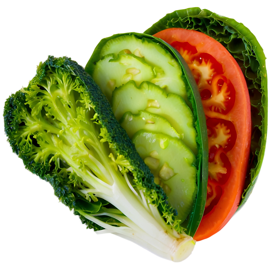 Sliced Vegetables Png Rsj